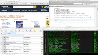 WS1 Web Scraping using Java  PhantomJS with Data Written to CSV file and MySQL Database [upl. by Dnalrah511]