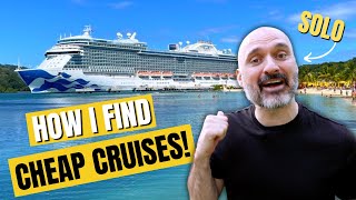 How to Find Cheap Solo Cruises 🛳️ [upl. by Caasi]