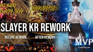 LOST ARK Slayer rework amp buffed AGAIN KR Oct Balance Patch for Slayer [upl. by Jorge879]