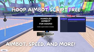 Hoopz Aimbot Free Script Gui Aimbot Speed MORE PASTEBIN [upl. by Hanser939]