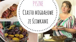 Ciasto migdałowe ze śliwkami  DESER DLA DIABETYKA  odc3 [upl. by Anoj]