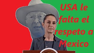 ¡ULTIMA HORA 🔴Claudia Sheinbaum arremete contra Ken Salazar tras criticar estrategia de seguridad [upl. by Itraa]