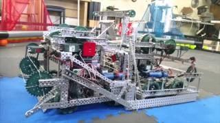 Team 8000 HeadRoyce Robohawks  2016 VEX Nothing But Net Reveal [upl. by Robinette]