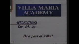 1994 Villa Maria Academy commercial [upl. by Tik]