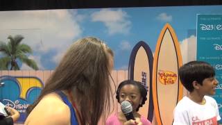 Interview With Skai Jackson At The D23 Expo [upl. by Yole]