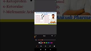 NSAID Nonsteroidal Anti Inflammatory Drugs viralshorts Medicineenglish medical viralvideo [upl. by Lancelle433]