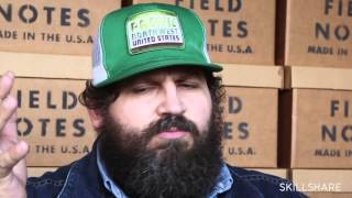 Trailer Logo Design with Aaron Draplin on Skillsharecom [upl. by Oinegue]