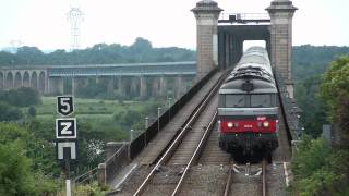 BB 67400Intercités Viaduc de Cubzac 33 [upl. by Amand]