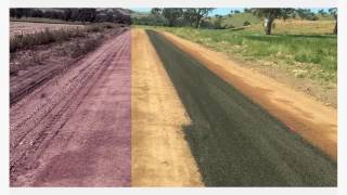 Lucas Road Sealing  Bitumen Driveway Sealing Wagga Wagga [upl. by Krystle]