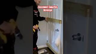 Squatter Revenge  Man Blockades Basement Squatter comedy [upl. by Holofernes]