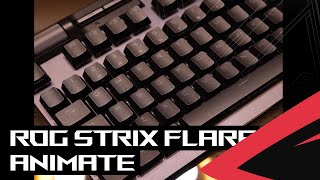 ROG Strix Flare II Animate  ASMR Switch [upl. by Nomyt711]