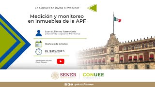 Webinar Medición y monitoreo en inmuebles de la APF [upl. by Neeron]