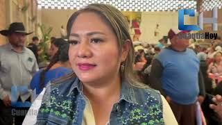 NAYELI MARES EN LA COMUNIDAD DE XALOXTOC JUNTO CON LA GOBERNADORA ELECTA DE MORELOS [upl. by Allsopp194]