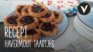 Havermout taartjes  Recept  VETJEBOL [upl. by Krein734]