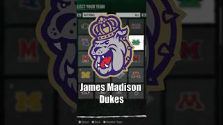 NEW Teams in EA College Football 25  James Madison [upl. by Llemrej]