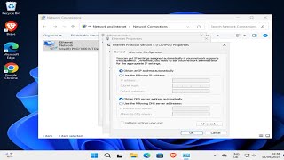 How To Change DNS Settings For IPV4 amp IPV6 in Windows [upl. by Nnyllatsyrc]