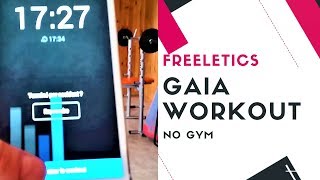 Séance CARDIO CROSSFIT HIIT SANS MATÉRIEL Gaia FREELETICS [upl. by Karlotta]