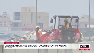 Caloosahatchee River Bridge closing for 10 weeks to expedite bridge project [upl. by Assirahs539]