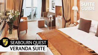 Seabourn Quest  Veranda Suite Full Walkthrough Tour  4K [upl. by Fassold501]