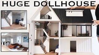 HUGE Dollhouse Build [upl. by Emalee]