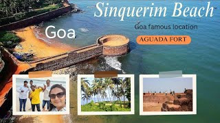 🌴Best Beautiful location in Goa🌴  Senquerium beach⛱️  Aguada fort  Taj Resort amp SPA trubee [upl. by Richman55]