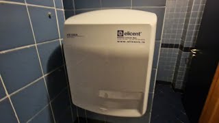 Elicent HD100A Hand Dryer  Room 4 Andromeda Cinema Battistini Zone Rome Italy [upl. by Hoeve]