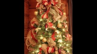 How to Decorate a wonderful Christmas tree Very easy DIY [upl. by Ridinger393]