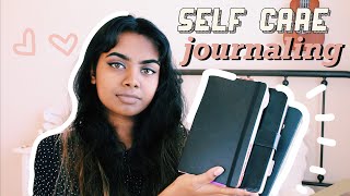 Self Care Journaling  Journal Flip Through [upl. by Jecoa]