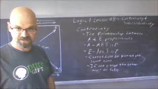 Logic 1 Lesson 48 Part 2 Contrariety [upl. by Tiduj490]