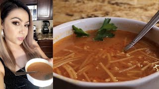 Easy and Delicious  Sopa de Fideo [upl. by Ardnaek]