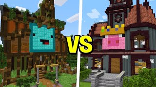 Technoblade VS Skeppy Build Battle Competition  Minecraft [upl. by Iraam673]