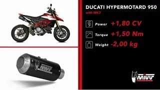 DUCATI HYPERMOTARD 950  MIVV MK3 [upl. by Midian787]