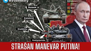 ZAOKRET PUTIN KREĆE PRAVO NA SLAVJANSK I KRAMATORSK ZAOBILAZI UKRAJINCE [upl. by Serles]