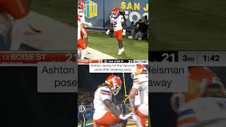 Ashton Jeanty hit the heisman pose shorts [upl. by Grogan]