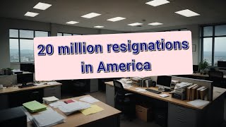 20 million resignations in America [upl. by Hanford]