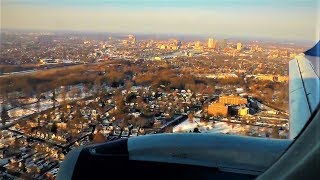 JetBlue Embraer E190 Landing at Greater Rochester International Airport ROC [upl. by Neerom]