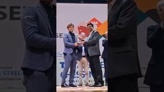 Magnus Carlsen Triumphs at TATA Steel Chess India Rapid amp Blitz 2024 🏆🎉 [upl. by Werdma]