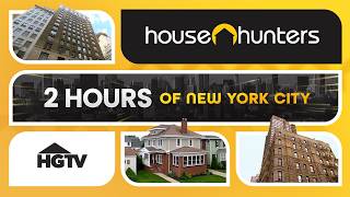 House Hunters in the Big Apple 2 Hours of NYC Living  Full Episode Recap Marathon  HGTV [upl. by Lutim]