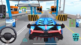 Brand New Blue Color Car Is Ready For Parking  3d Driving Class  ios android  gameplay Cargame [upl. by Ariaec]