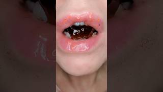 ASMR Satisfying Eating Giant Tapioca Boba Balls Boba softsounds asmrsound [upl. by Oinotnanauj220]