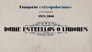 Fangoria  Dame estrellas o limones Lyric Video [upl. by Fax]