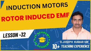 Mastering Induction Motors Class on Rotor Induced EMF [upl. by Ahsiliw]