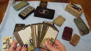 Edge Treatment on Tarot and Lenormand Decks [upl. by Modnarb]