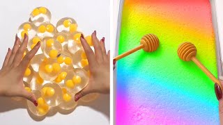 8 Hours Of Oddly Satisfying Slime ASMR  Relaxing When Stressed Or Sleepy [upl. by Cherri]