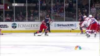 Ryan McDonagh toedrag goal vs WSH  02122012 HD [upl. by Stiruc]