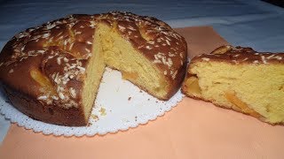 TORTA ALLE PESCHE SCIROPPATE SOFFICISSIMA  Ricetta facile e veloce [upl. by Blood]