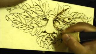 Pyrography project 30 [upl. by Hayalat]