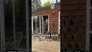 This tiny house was built in 9 Days 🤩 [upl. by Yesdnik]