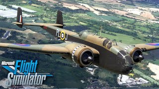 Virtavia Handley Page Hampden  First Look Review  MSFS [upl. by Hibben537]