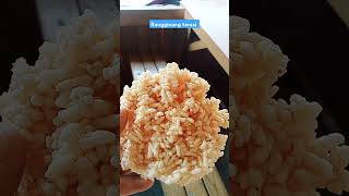 Rangginang tarasi food fyp shorts shortvideo [upl. by Eiramalegna]